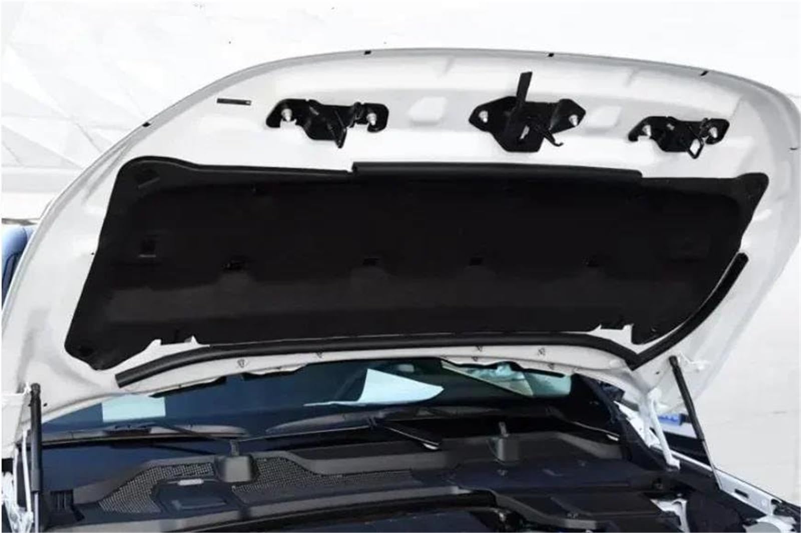 dla Land , dla Rover, dla Discovery Sport L550 2015-2019 | Izolacja akustyczna termiczna bawełniana mata przednia maska ​​silnika podkładka tłumiąca hałas