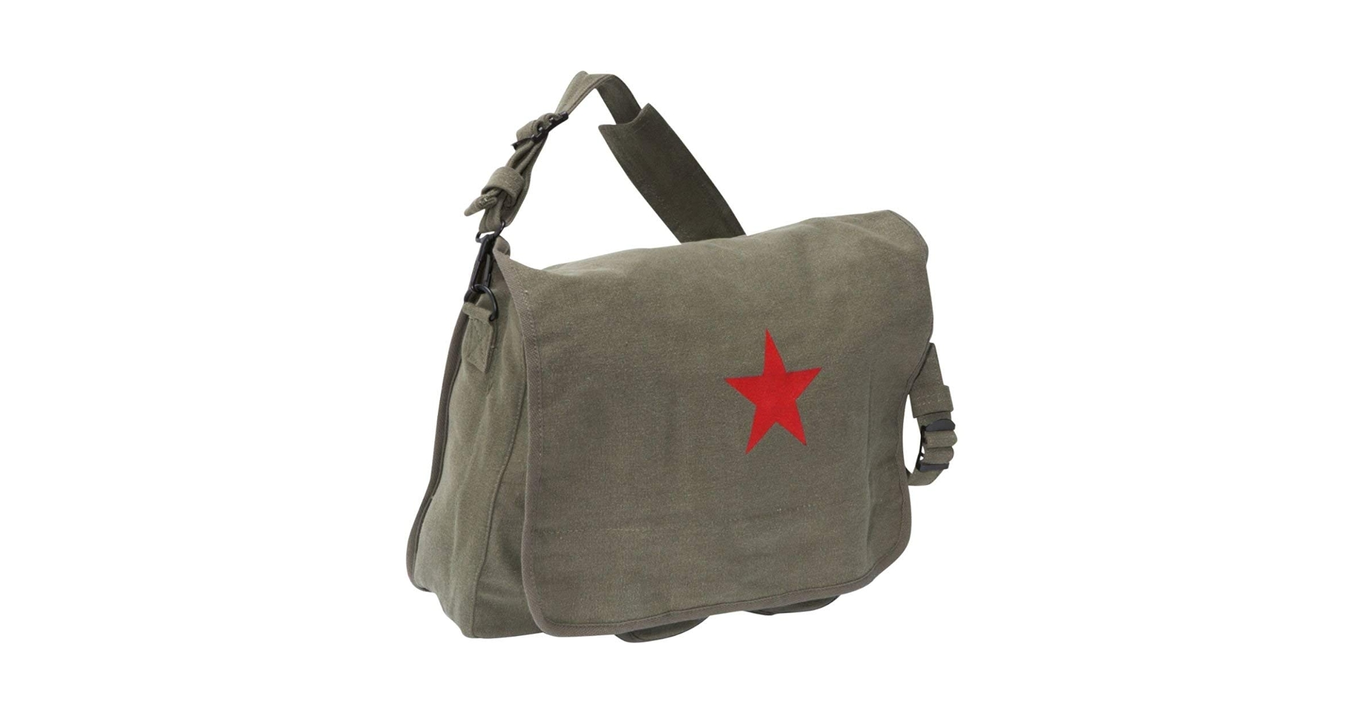 Amazon.com: Rothco Canvas Red China Star Shoulder Bag