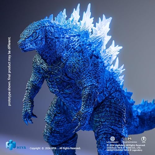Hiyatoys HIYA Exquisite Basic Series None Scale 7 Inch Godzilla x Kong The New Empire Energized Godzilla Action Figure - Image 6