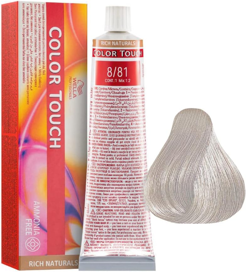 Color Touch Semipermanent Haircolor, Number 8/81