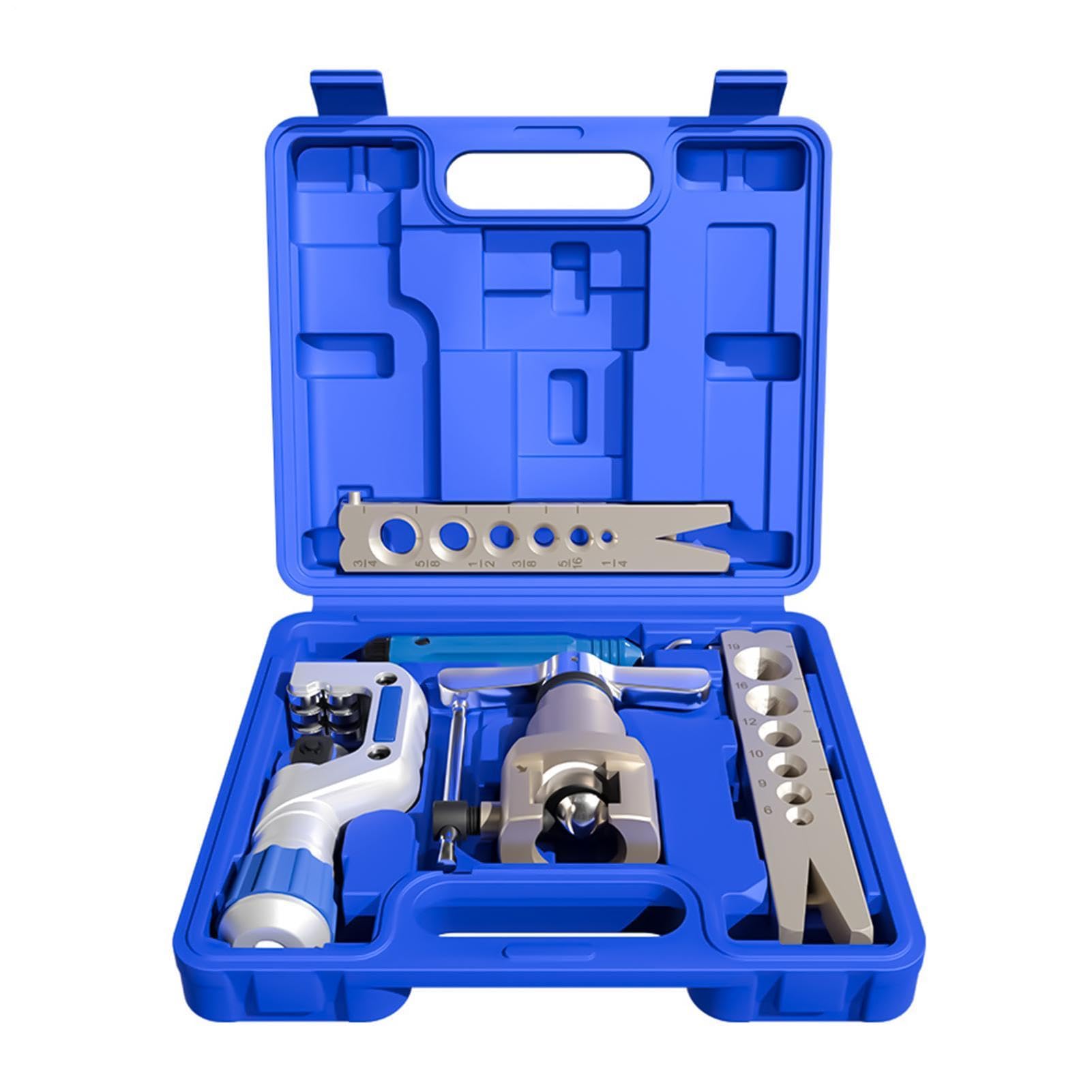 Kit Abocardador Tubería Freno Set De Reparación Y Mantenimiento De Líneas Y | Herramienta Abocinadora Para Frenos Automóvil Coche Para Hogar Garaje Taller Industria Exterior