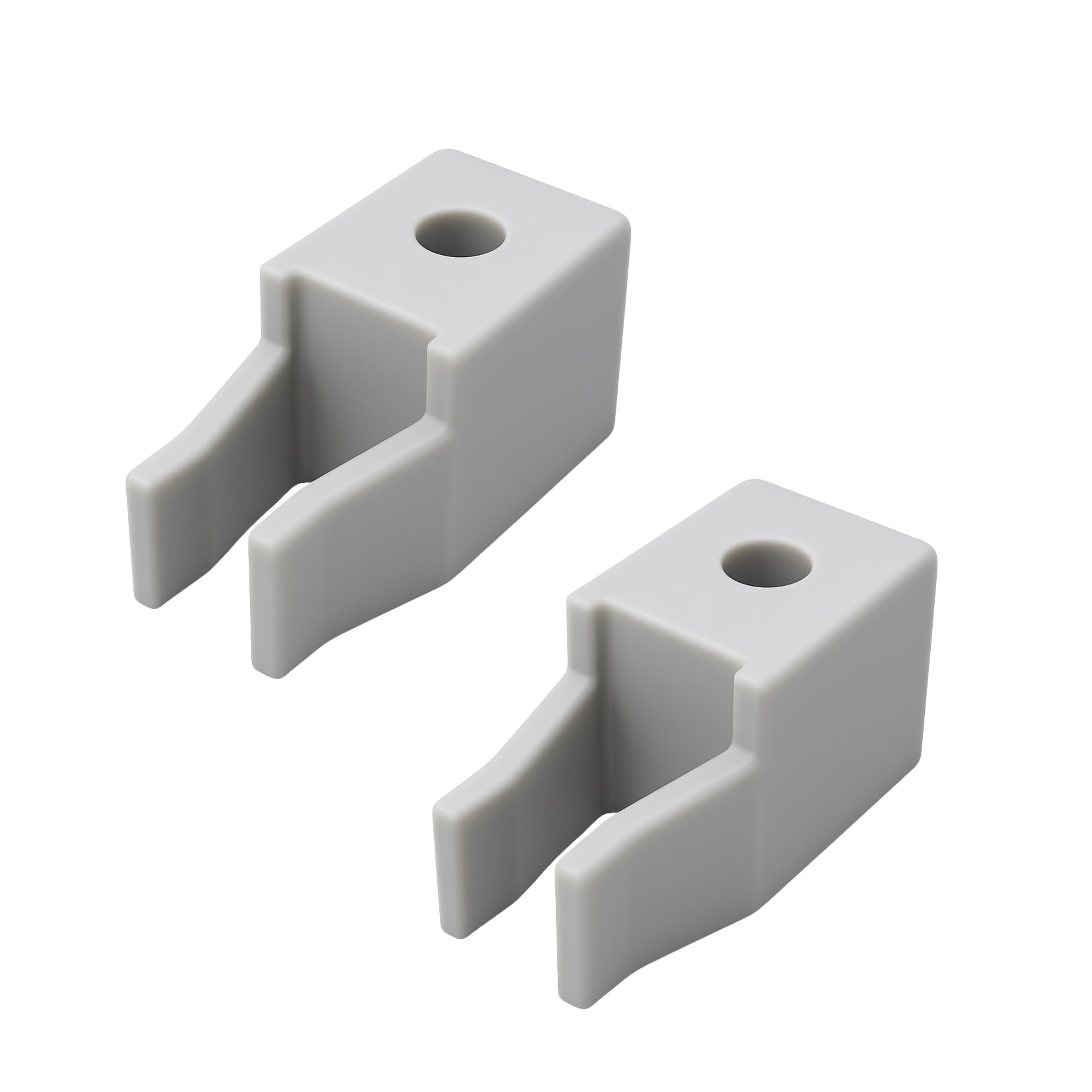 Sintrix Fab Gray Heavy Duty Reinforced Sliding Door Holder Stopper. Compatible With Ikea Pax, Hasvik & Grimo. Door Stop Replacement Part For Sliding Door Cupboard. Fits Part No. 128866 - Wardrobe