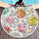 El diseño único y el patrón es una toalla llamativa que te verás en un mar de tumbonas. Perfecto para uso diario, vacaciones y ocasiones especiales.