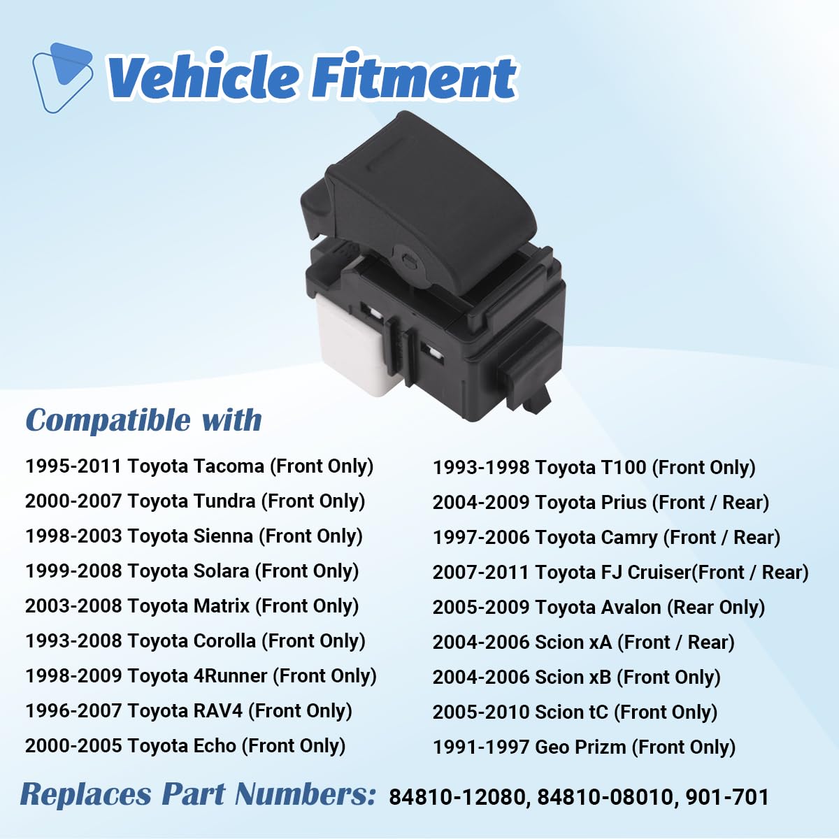 Amazon.co.jp: AiYiGu パワーウィンドウスイッチコントロールボタン