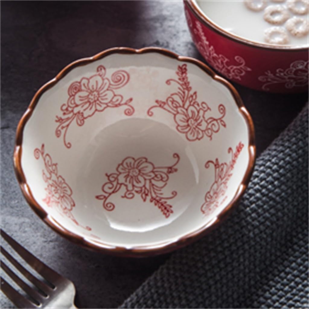 Salad Bowl Sugar Water Dessert Ceramic Rice Large Soup Eating Noodle