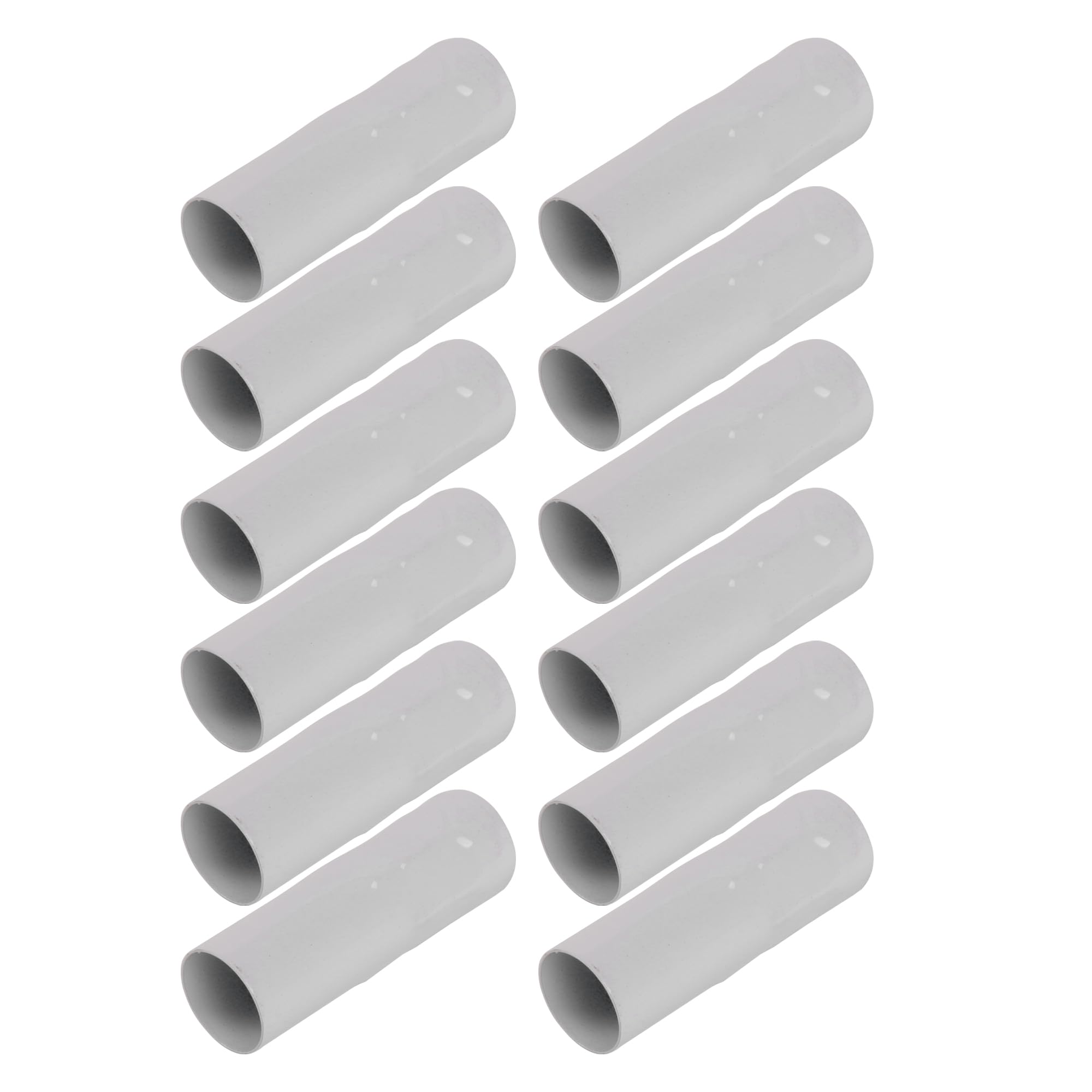 RDEXPAM Chandelier Cover Sleeve, Iron, White, E14, Pack of 12