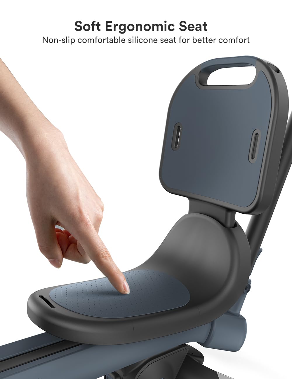 besrey Toddler Tricycle with Parent Steering Push Handle for 1-3 Years Old Girls and Boys, Toddler Bike with Removable Pedals, Foldable Kids Push Trike (Updated Version 2.0 Gray)