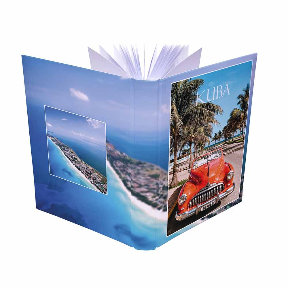 Urlaubsfotoalbum: Kuba, Fototasche für Fotos, Taschen-Fotohalter für lose Blätter, Urlaub Kuba, Handgemachte Fotoalbum (10x15 | für 300 Fotos)