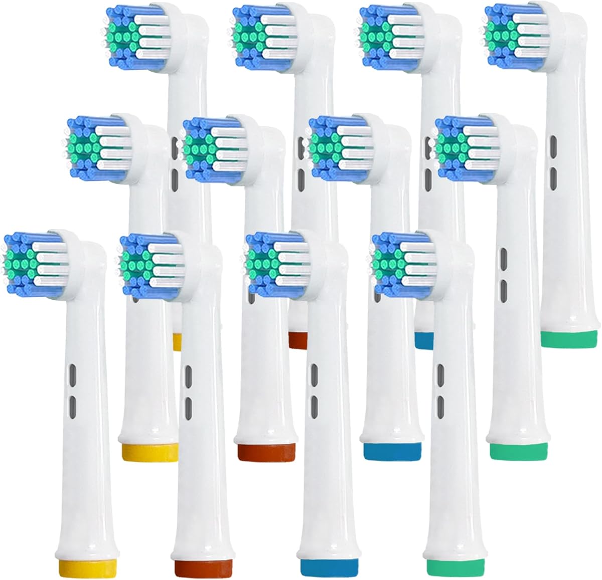 ARTCESAR 12 Pack Replacement Toothbrush Heads for Oral B Braun,Soft Precision Electric Toothbrush Heads,Deep and Precise Cleaning for Most Oral B Replacement Heads Refills