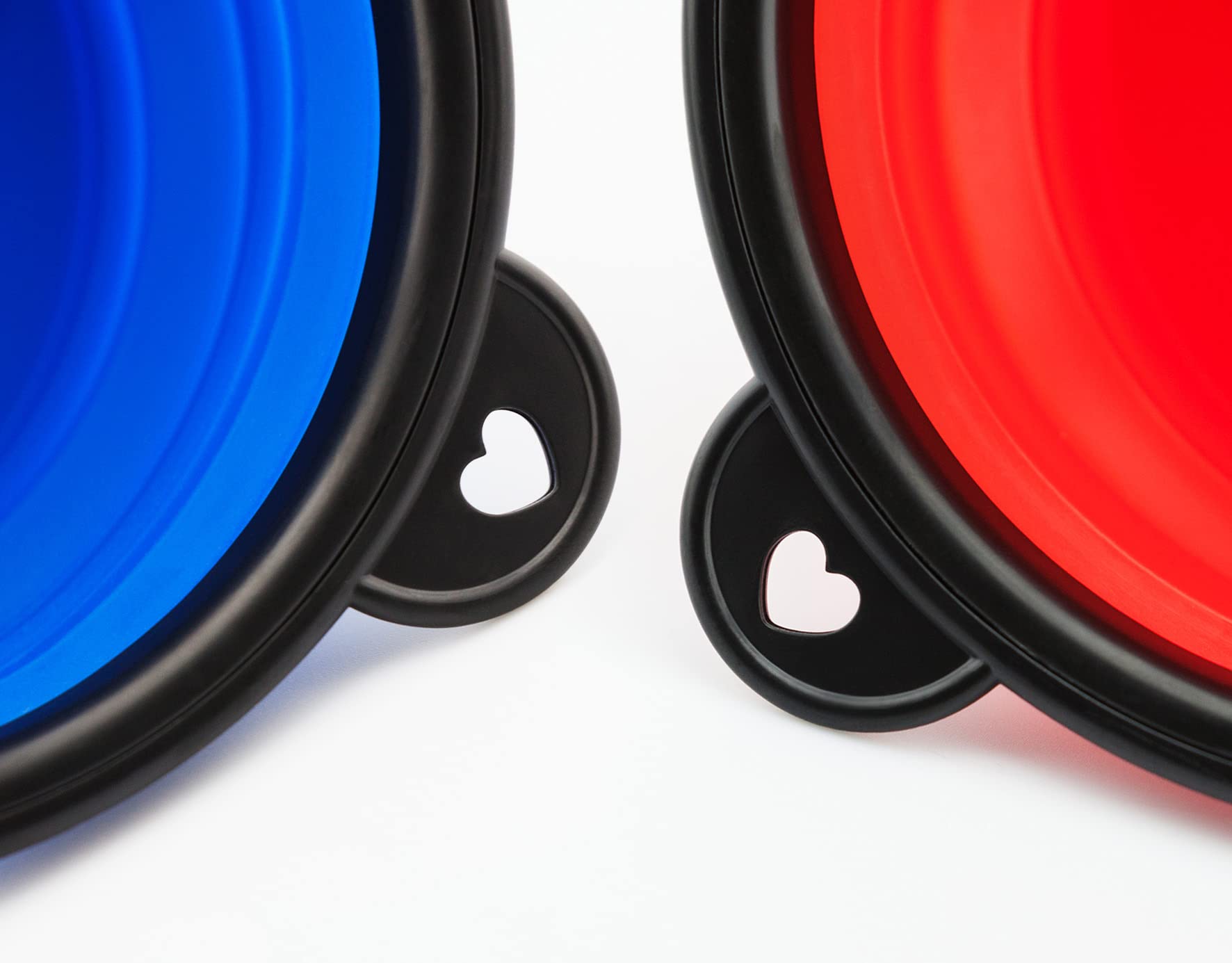 Ciotole Pieghevoli In Silicone Per Cani - Verde E Blu, Con Moschettone, Per Viaggi E Escursioni - Foto 10