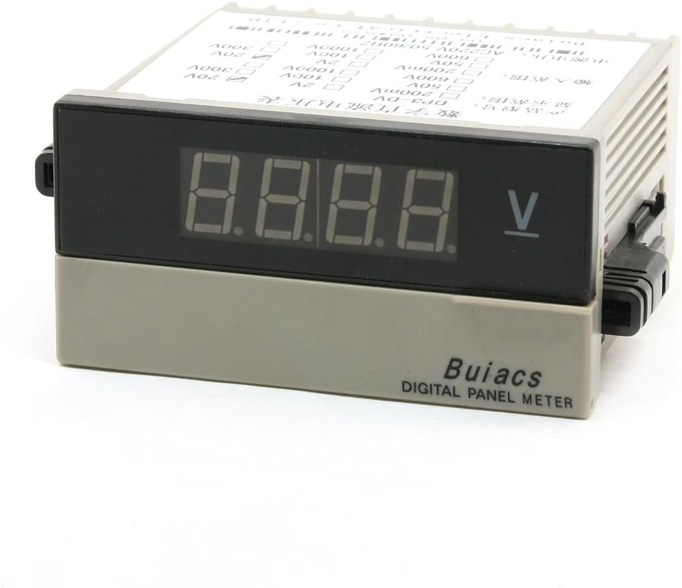 DP3-DV20 0-20VDC gauge 3 1/2 Voltage Testing Digital Meter Panel Voltmeter