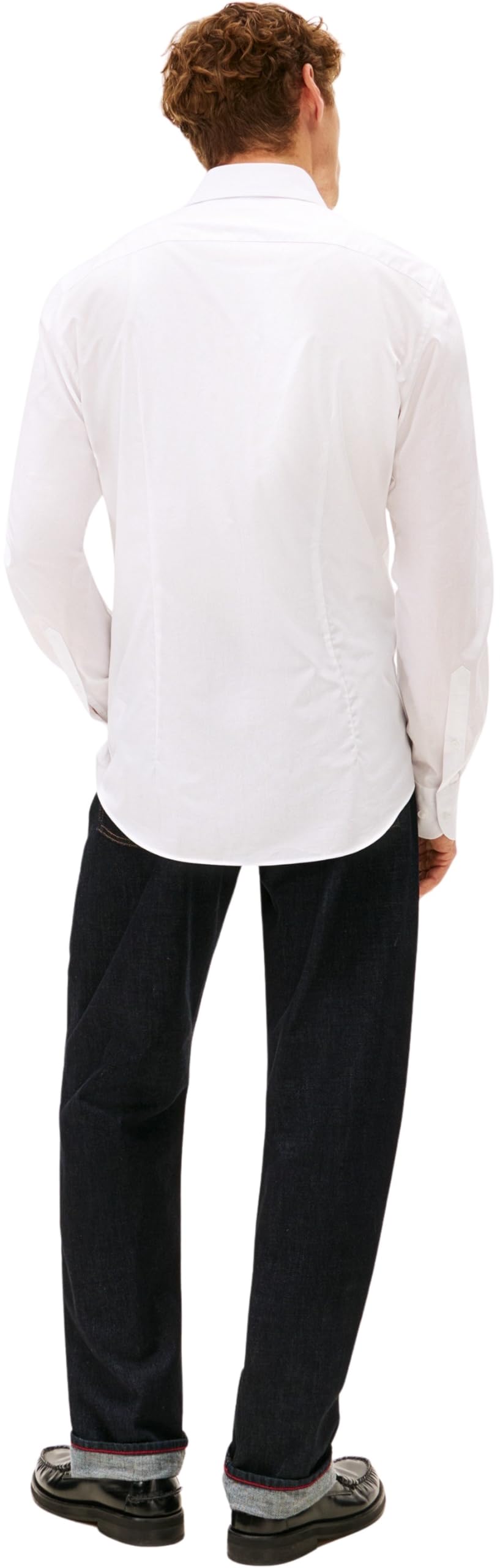 Tommy Hilfiger Flex Dobby SF Shirt Mw0mw41684 Chemise L/S Homme (Lot de 1)
