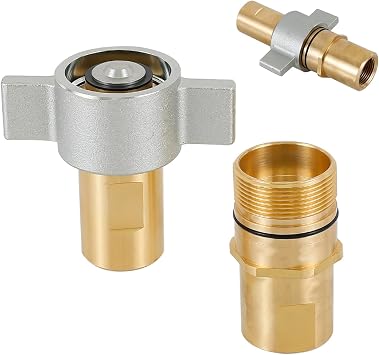 1" NPT Heavy Duty Hydraulic Quick Connect Coupler Coupling Connector For Hydraulic System on Dump Trailer/Lowboy/Walking Floor Trailer