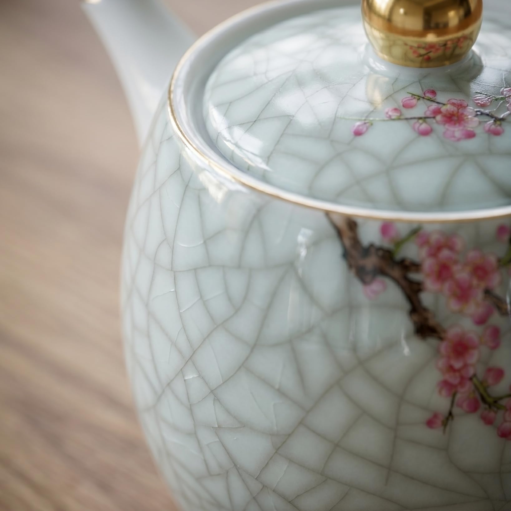 Cabilock 1 taza de café de cerámica decorativa, hervidor eléctrico, tetera con pájaros, ortiga, bebida, infusor de té, tetera pequeña, cerámica