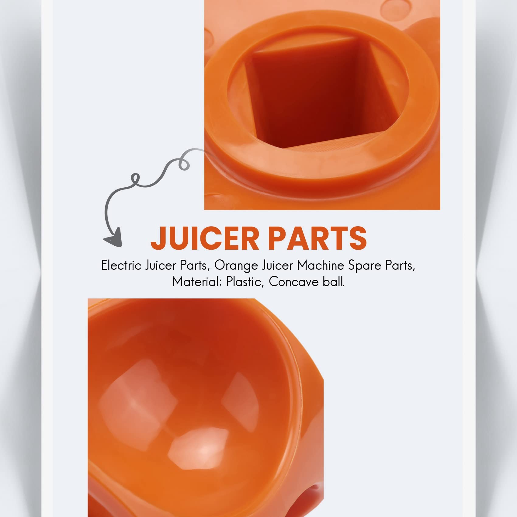 Jkjhbhged For XC-2000E Electric Orange Juicer Spare Parts Spare Machine Parts Orange Juicer Parts Orange Juicer Concave Ball