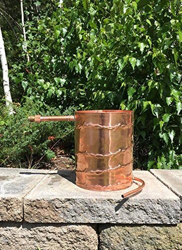 2 Gallon Barb Wire Copper Moonshine Still Condenser (Chiller/Worm Coil)