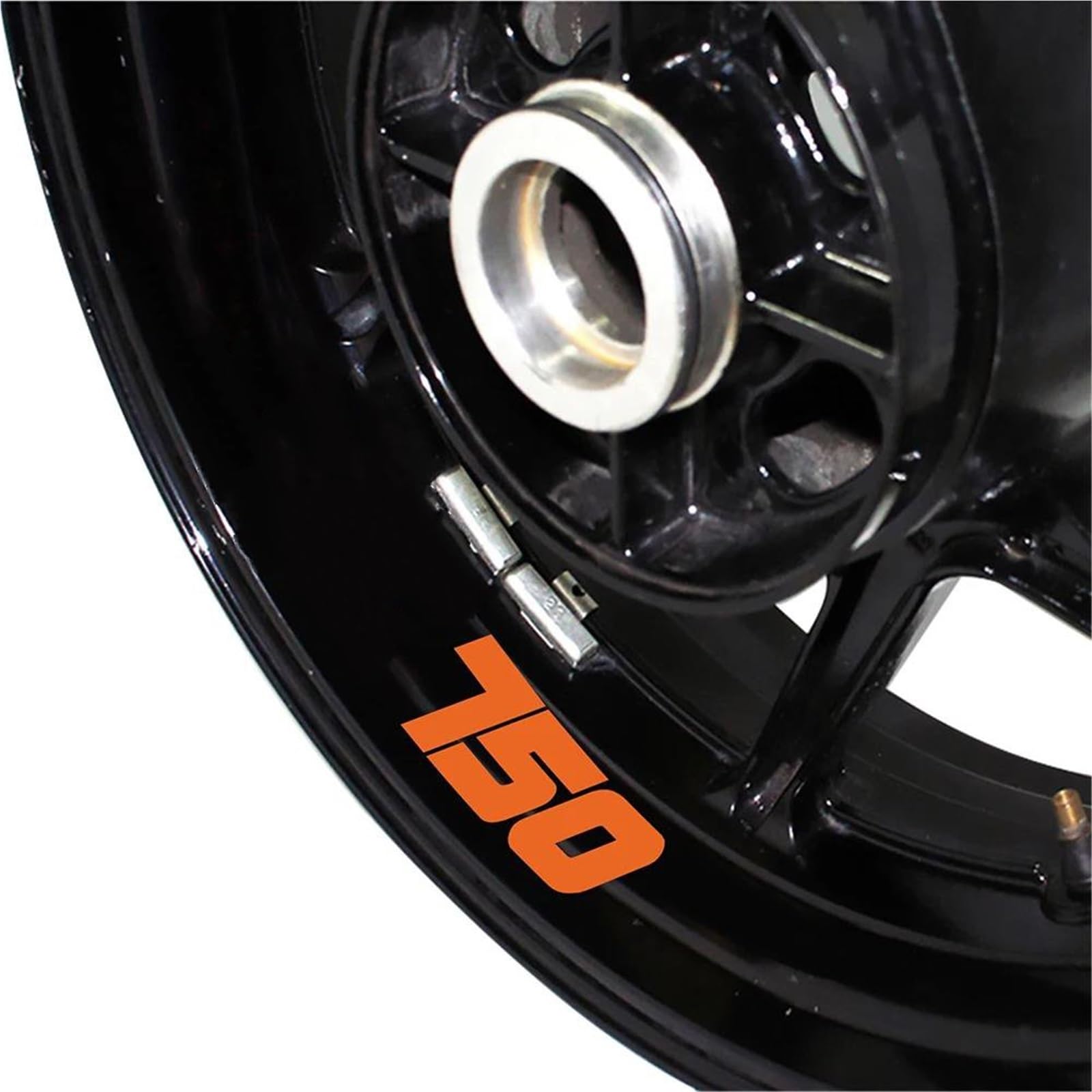 Motorcycle Reflective Wheel Stickers Rims Waterproof Decals for ZXR750