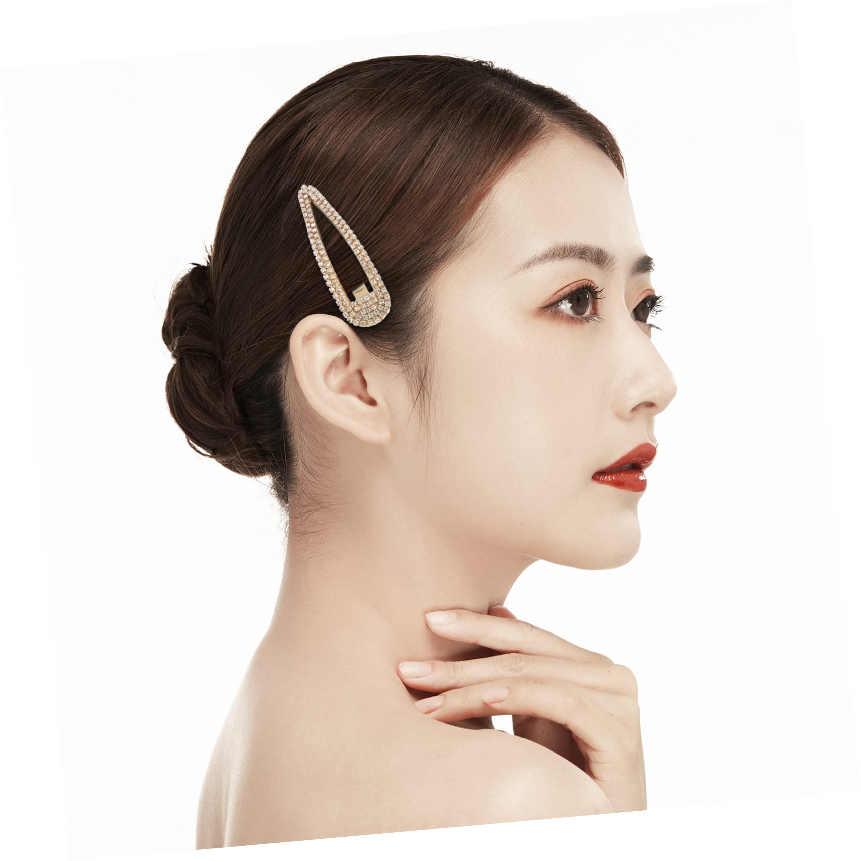 FRCOLOR 3 Sets Strass-haarnadel Für Frauen Snap Haarspange Haarspangen Haarspangen Stilvolle Hochzeit Haarnadel 10 Stück * 3
