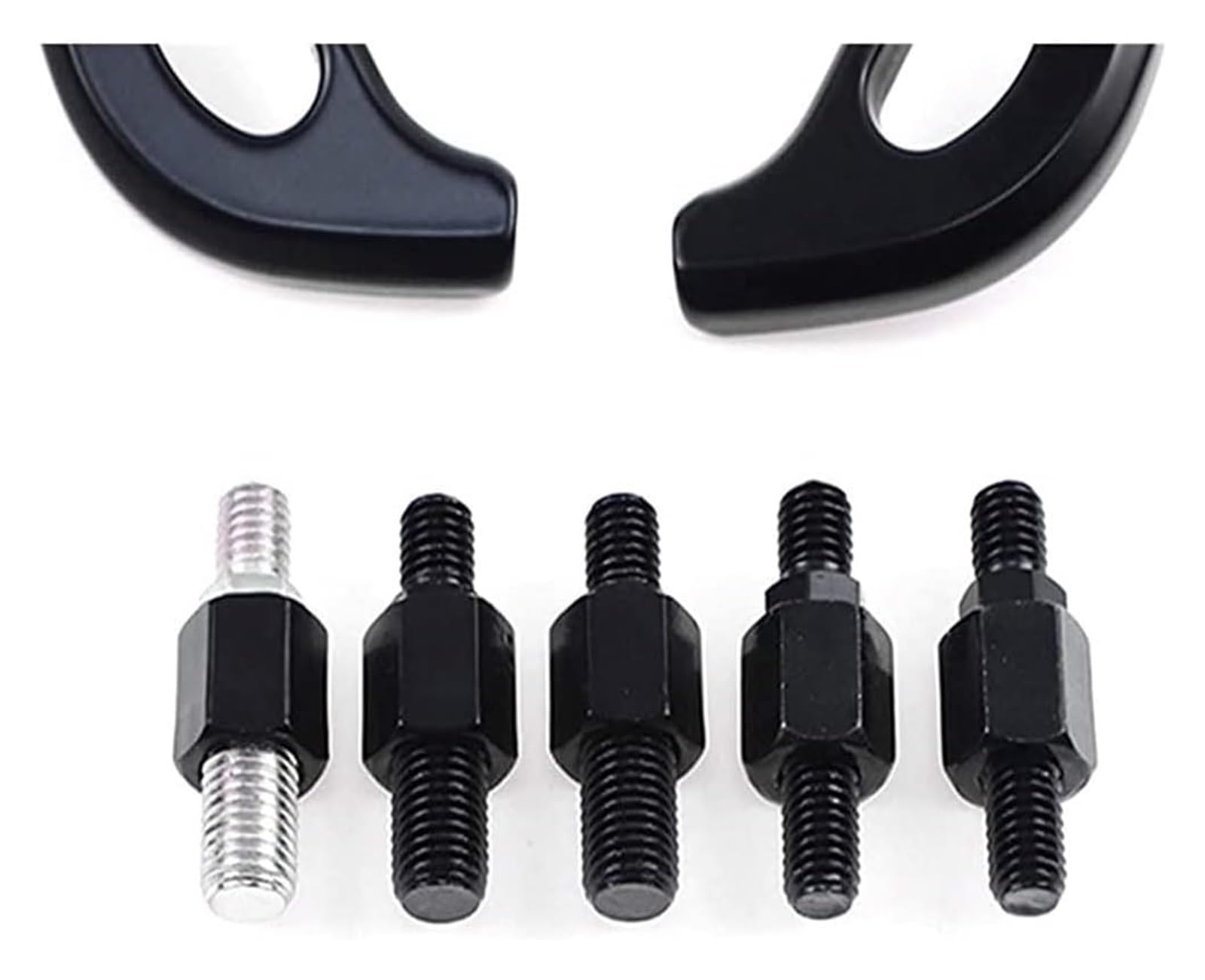 1 Paire De Rétroviseurs Latéraux Moto Universels Accessoires De Rétroviseur Vélo Électrique Rétroviseur Latéral Moto Rétroviseur D'extrémité Guidon Moto Rétroviseurs Latéraux