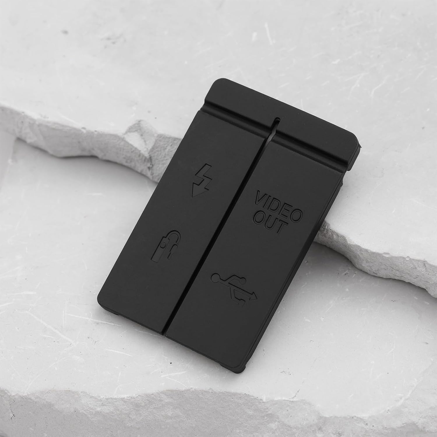 Create idea Camera USB Battery Cover Compatible with Canon EOS 40D Black image 5