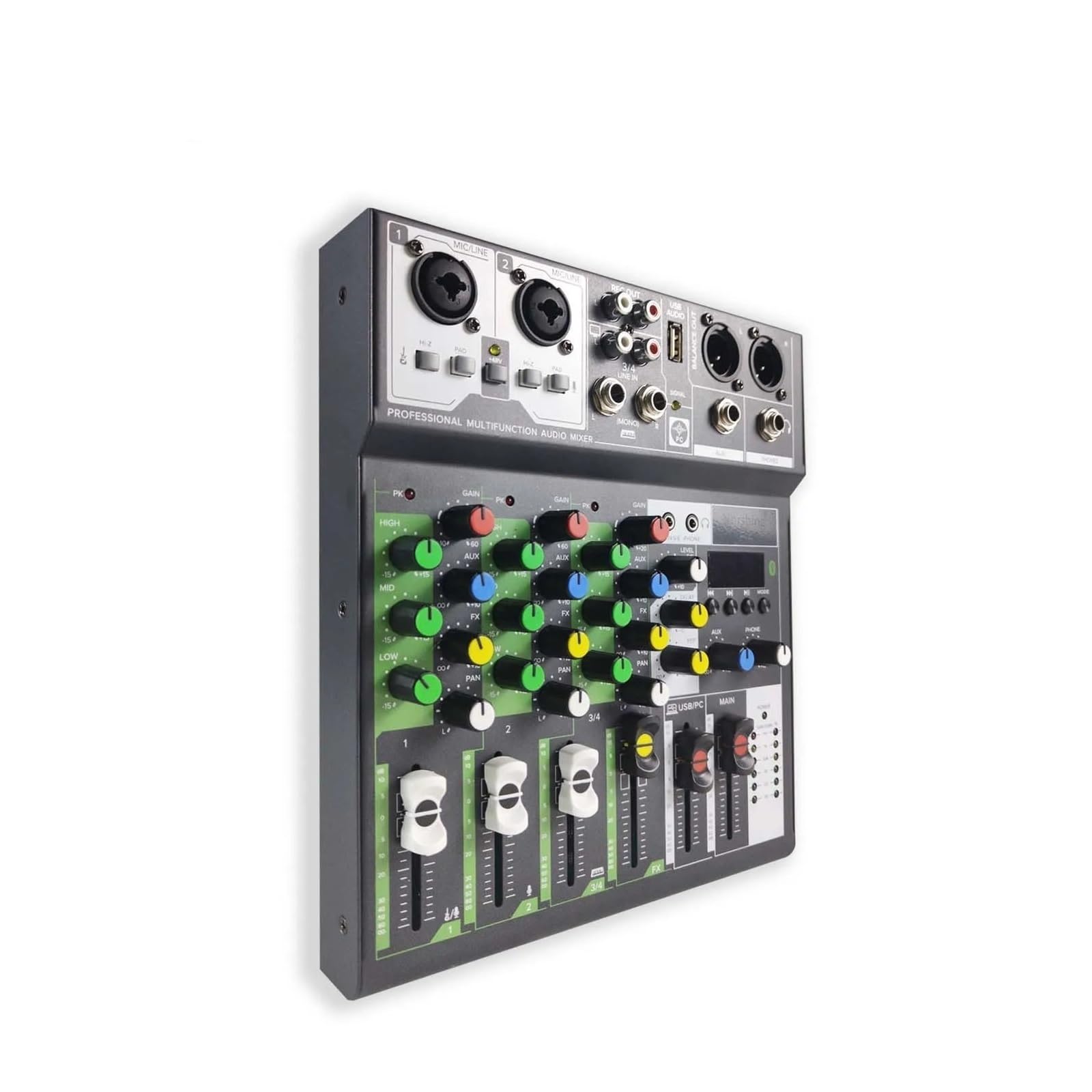 Amplificatore for chitarra con alimentatore integrato, lettore BT/MP3, mixer, adatto for la produzione musicale di piccole dimensioni