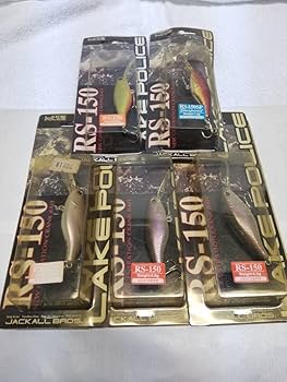 ジャッカル レイクポリスルアー新品セット売り Amazon.co.jp: ジャッカル レイクポリス rs150 5個 ミノー