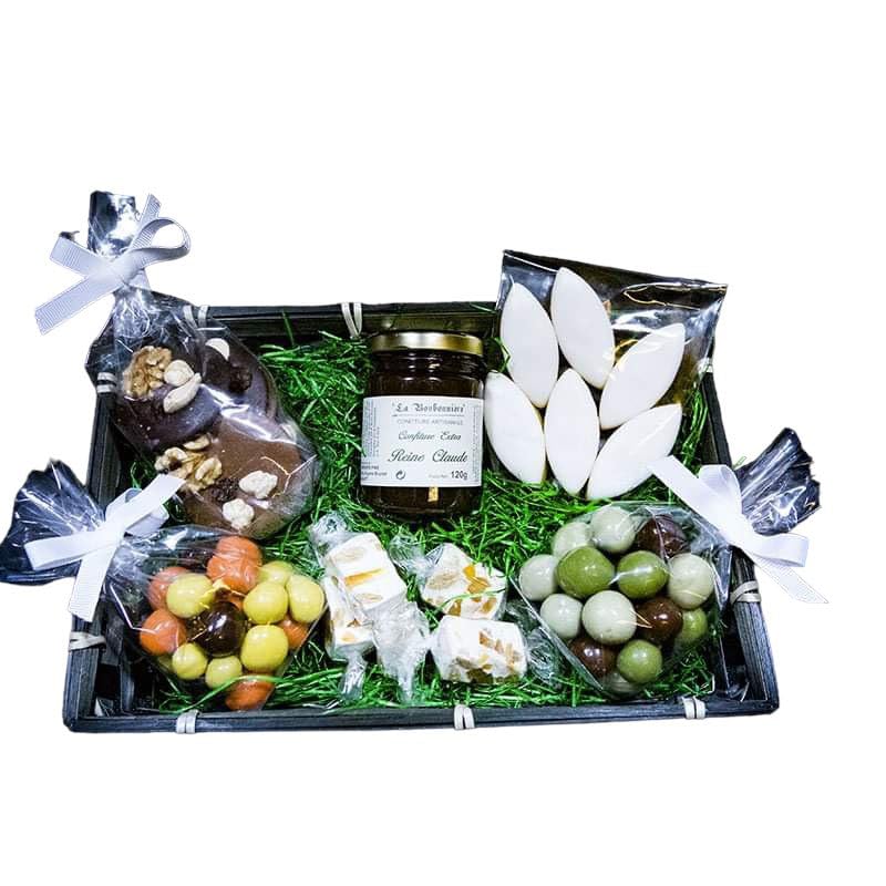Panier gourmand et confiture au chaudron pour vos brunchs de dégustation