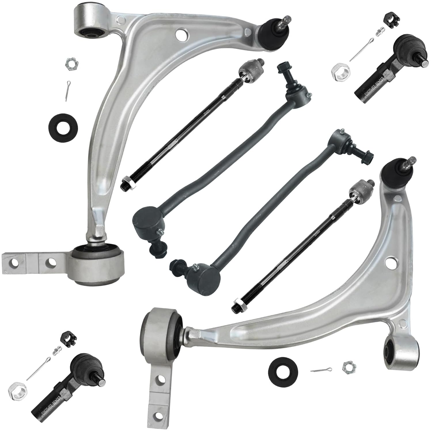 Detroit Axle - 8pc Front End Control Arms Kit for 02-06 Nissan Altima