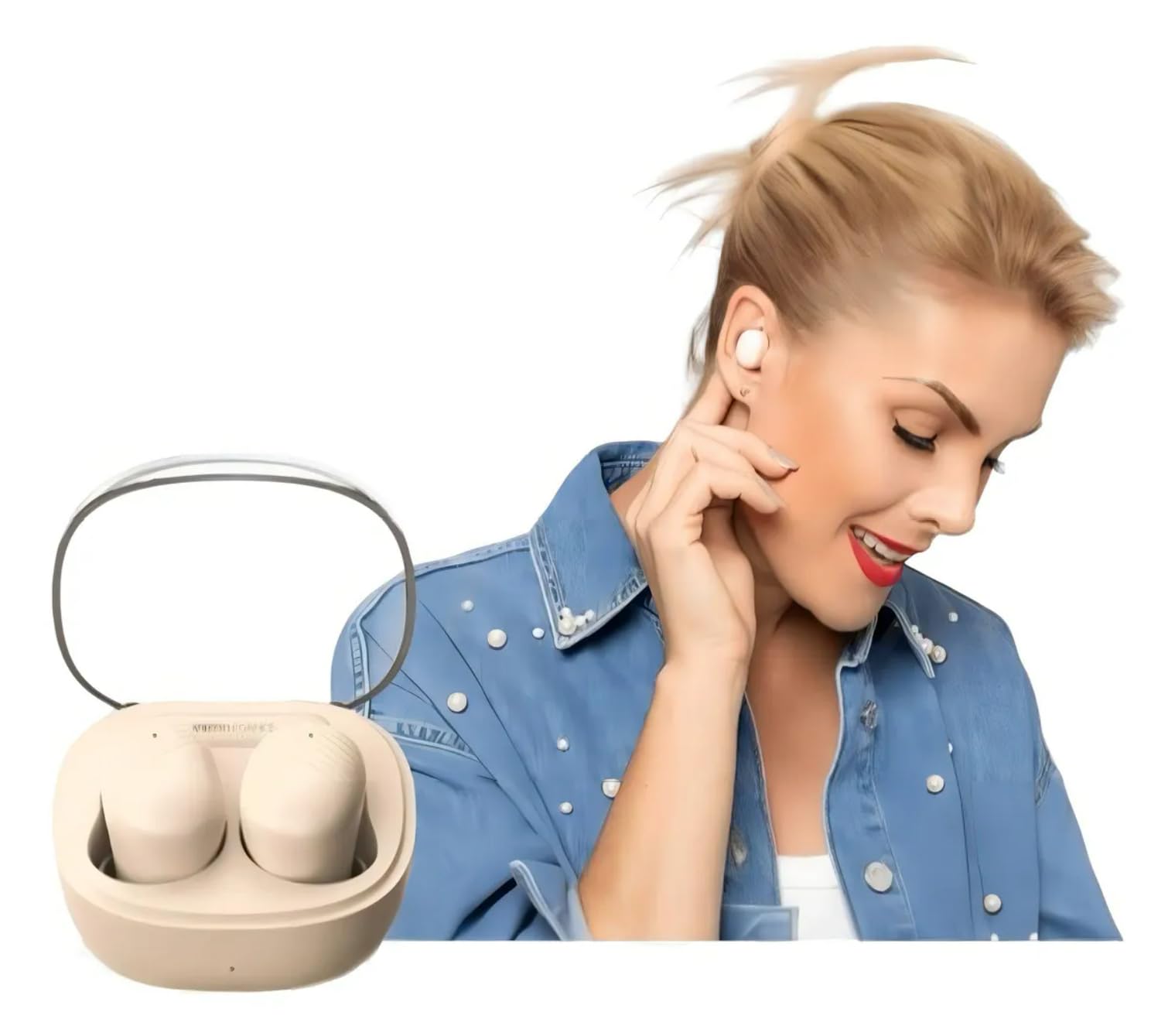 Fone De Ouvido Kross Elegance Sound Frendely Ke-Fta30 Bege