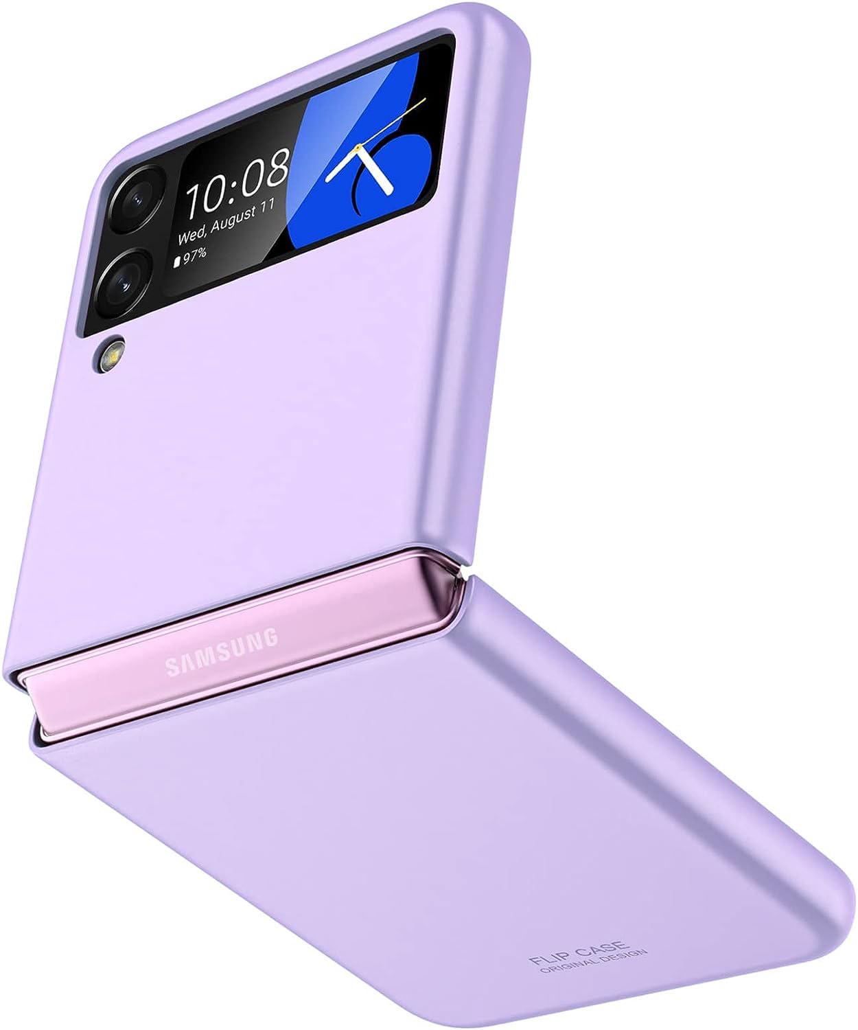 Kapa Ultra Thin Back Case for Samsung Galaxy Z Flip4, Full Body