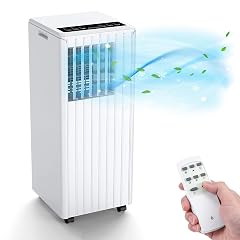 8000BTU Portable Air Conditioners Room Up to 350 Sq Ft 3-IN-1 Portable Conditioner with Cool Fan Dehumidifier Sleep