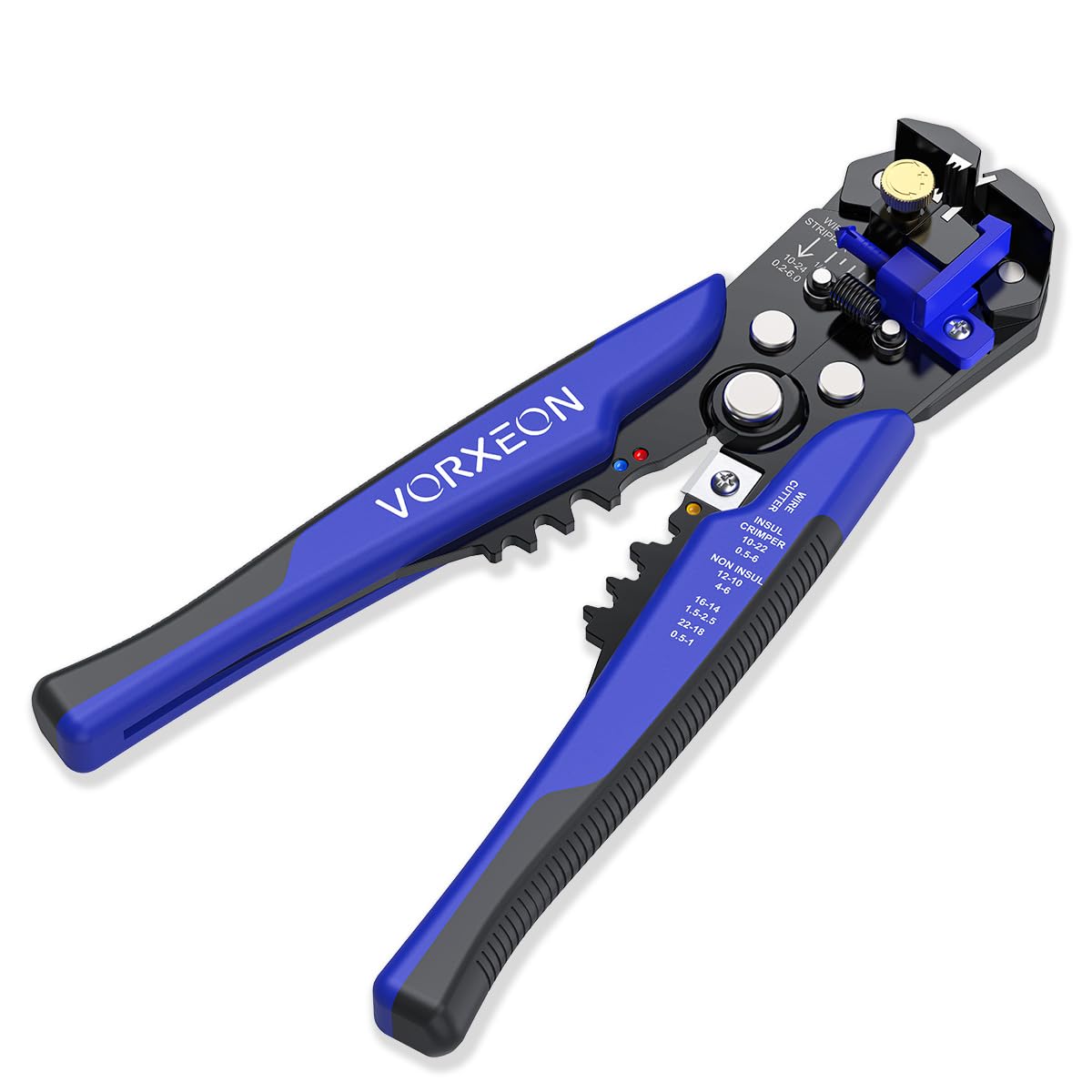 Pinza Spelafili Elettricista 2 In 1 - Per Cavi 0,2-6,0 Mm² | Spellafili Automatica Con Taglierina - Foto 8