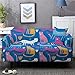 Sofa Überzug 1sitzerPfauenblaues Tier Sofabezug Sofaüberwurf Stretchy Couchbezug Sofa Bezug Ecksofa Überwurf Sofabezüge Antirutsch Sofahusse Jacquard Sofaüberzug (90cm-140cm)