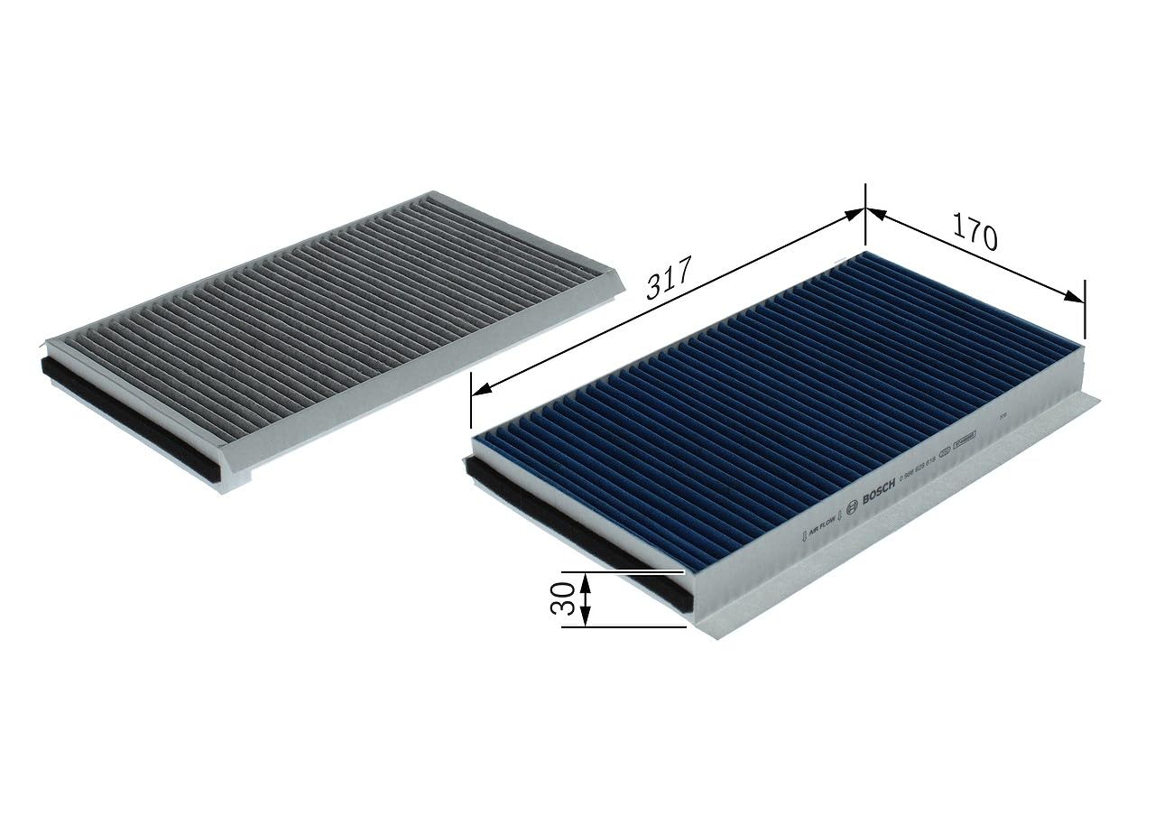 BOSCH Filter, Innenraumluft 0986628618