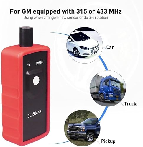 KINGBOLEN EL-50448 Automotive Tire Pressure Monitor Sensor TPMS Reset Relearn Tool for GM Series Vehicle
