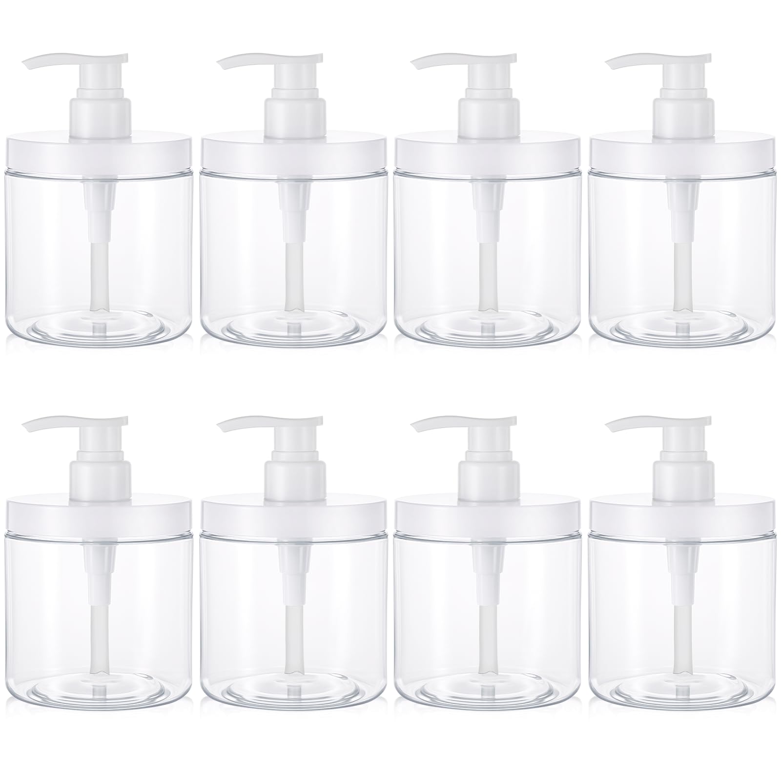 Distributeur de lotion à large ouverture 500 ml avec pompe fluide et précise