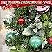 Dolicer 2FT Pre-Decorated Small Christmas Tree, Table Top Christmas Trees with 30 LED Lights Full Realistic Cute Artificial Mini Xmas Tree with Abundant Ornaments for Small Space Holiday Home Decor