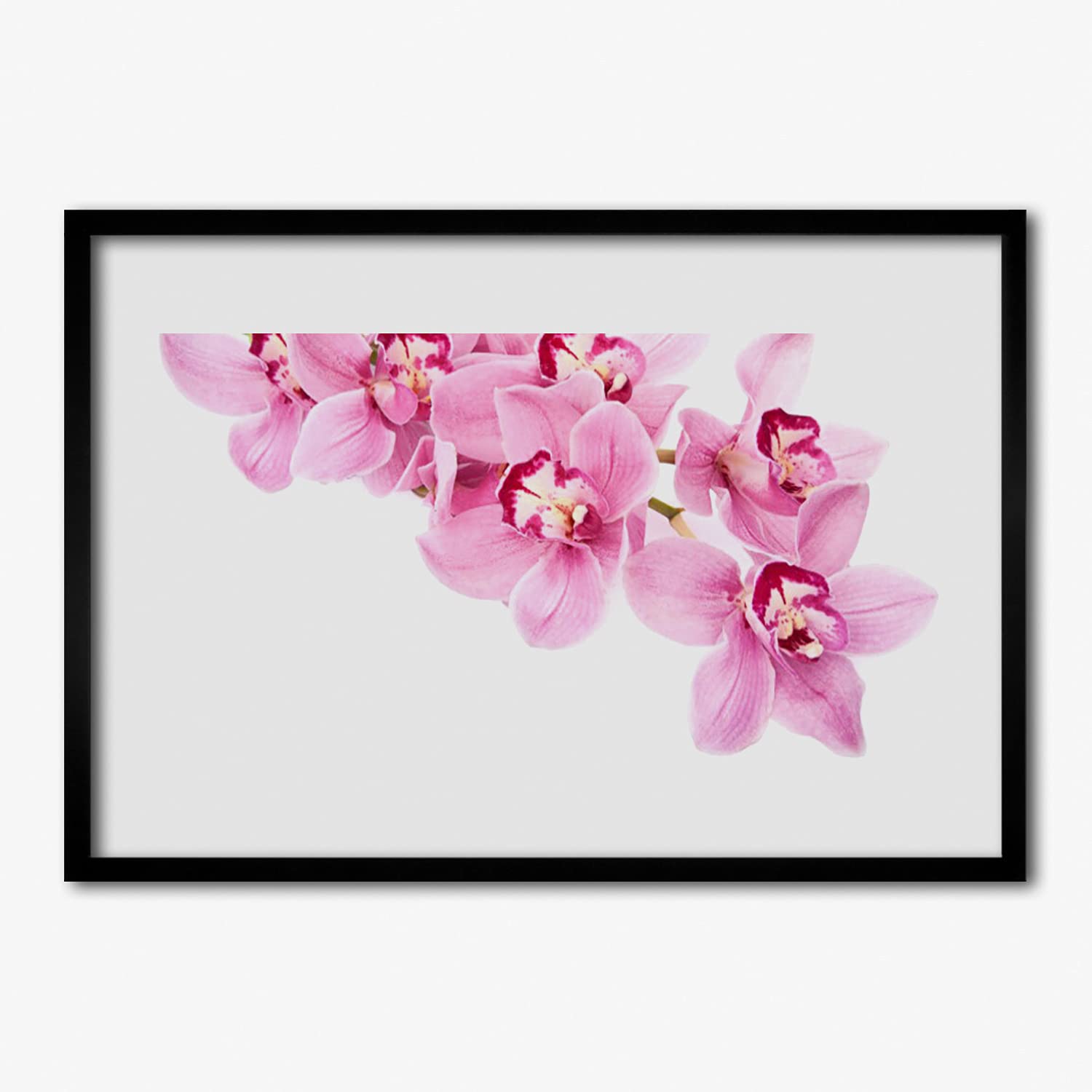 Cadre photo fleurs et nature Tulup 70x50 en MDF mural durable