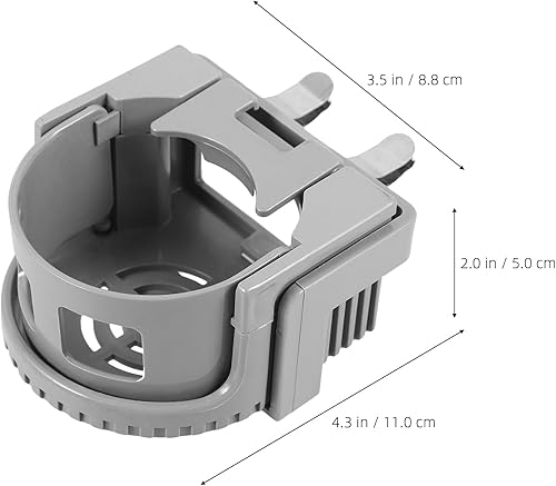 Miniatura 3 de Luxshiny Car Vent Cup Holder for Car Air Vent Beverage and Coffee Cup Holder Easy Installation and Placement for Drivers and Occupants