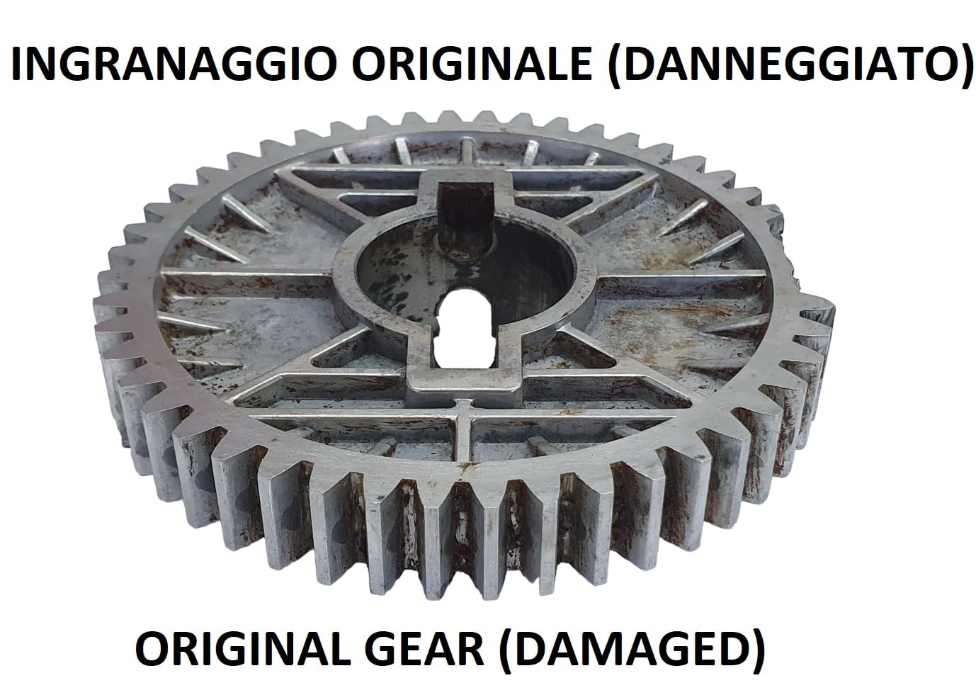Ingranaggio in nylon per cancello battente ad ante compatibile con CAME FROG-A