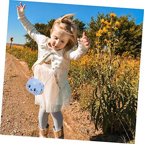 Cute Cartoon Single Shoulder Bag for Kids Stylish Boy Girl Coin Storage Bag Outdoor Use Trendy Korean Design3