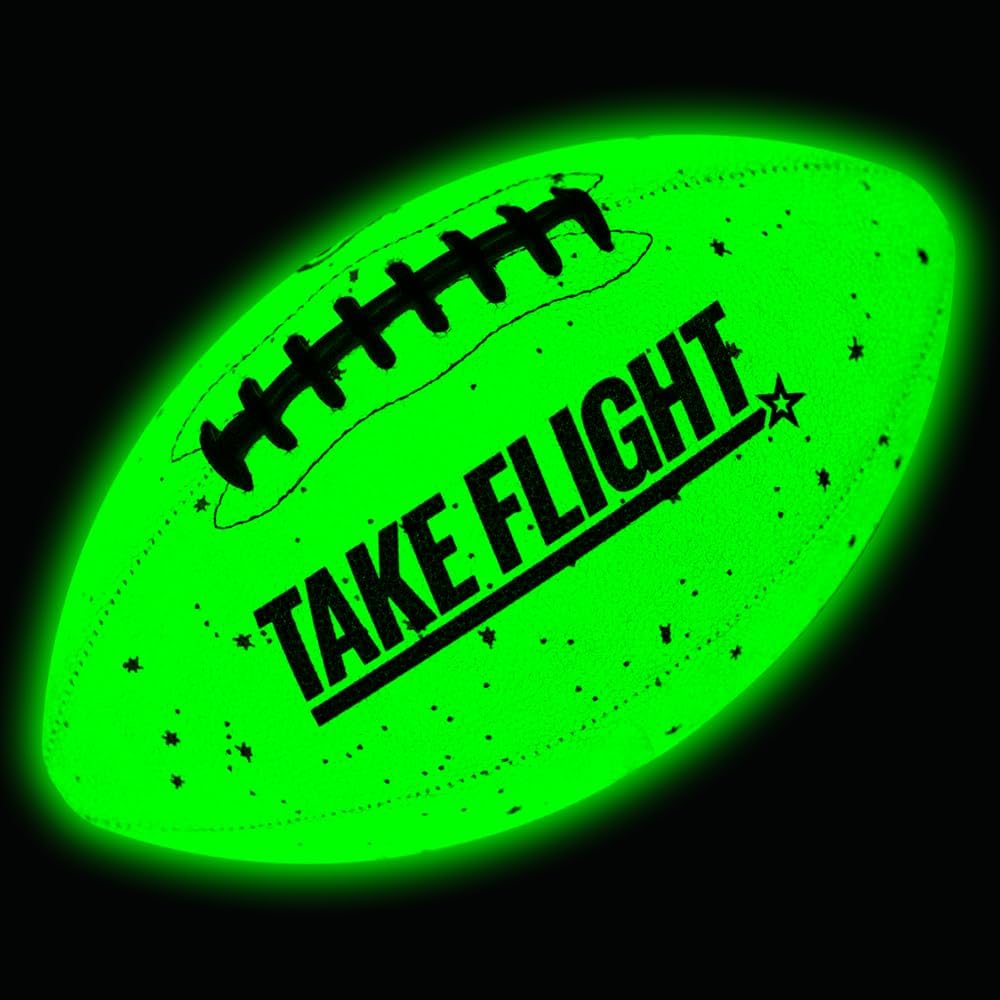 TAKE Flight Glow in The Dark Football (ECO-Leather)