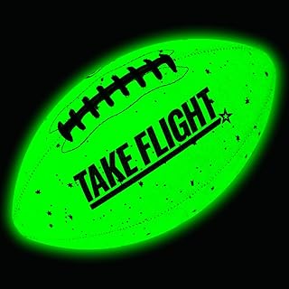 TAKE Flight Glow in The Dark Football (ECO-Leather)