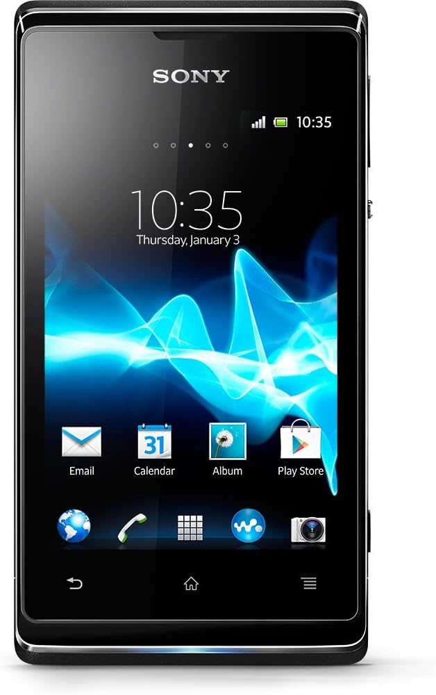 Sony Xperia E C1604 Dual-SIM Unlocked Android Phone--U.S. Warranty (Black)