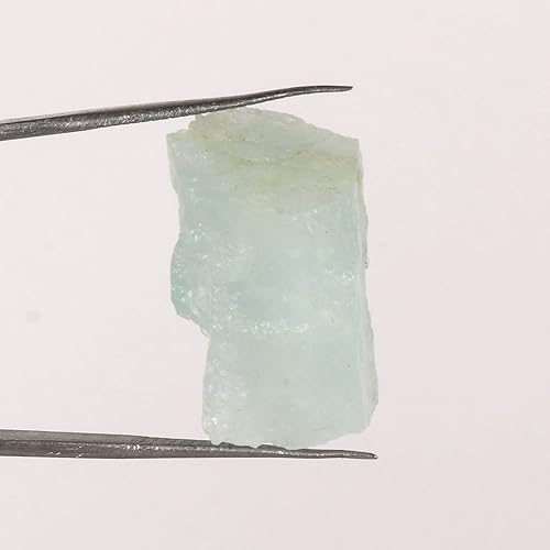 Miniatura 2 de GEMHUB Aguamarina azul cielo crudo de aproximadamente 21.60 ct cristal curativo, piedra natural de cristal de aguamarina áspera, Gema, Brasil -