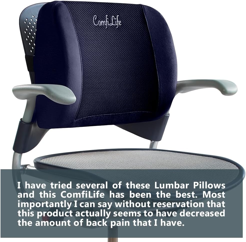 ComfiLife Lumbar Support Cushion Memory Foam with Bahrain Ubuy