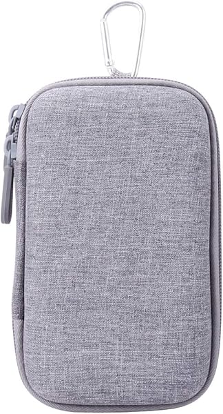 Aenllosi Viaggio Borsa Custodia Rigida per GlocalMe G4 Router Mobile 4G WiFi Hotspot Argento