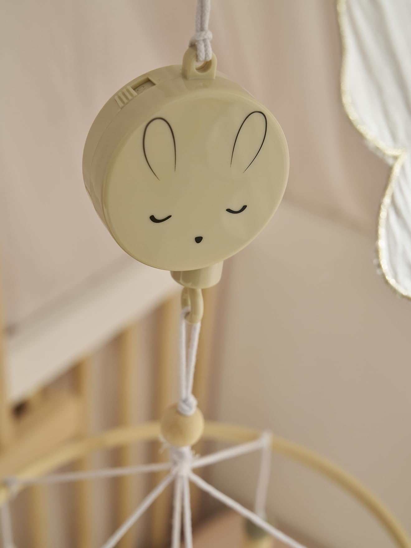 VERTBAUDET Mobile mit Musik, Hase, Baby, Holz, TU