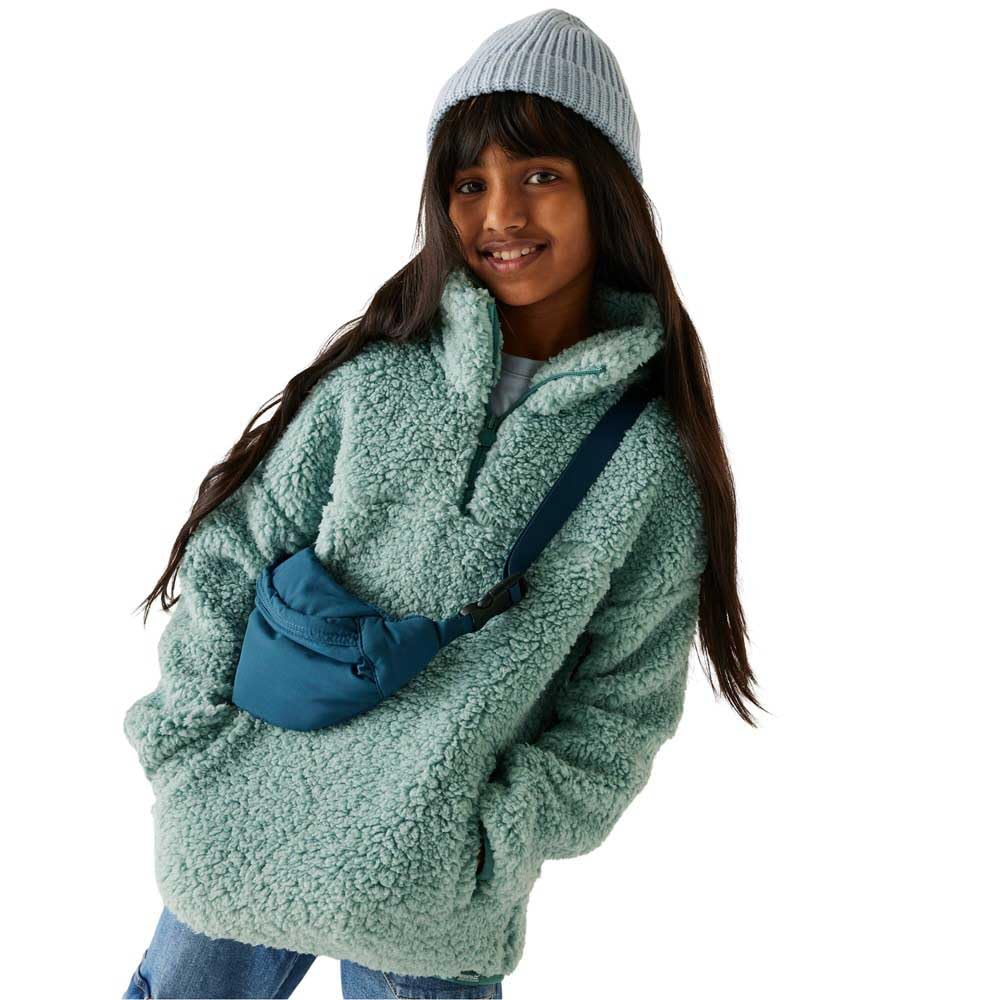 Regatta Kids’ Kaliza Fleece Size: 13 Years Unisex Kids Green