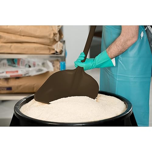 Miniatura 6 de SPARTA 41076EC01 Pala sanitaria de plástico, pala de plástico segura para alimentos para cocinas comerciales, 11 pulgadas, marrón, (paquete de 3)